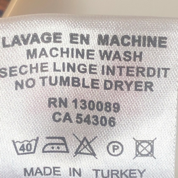 Large Men's Jared Lang Orange Blue Plaid Check - Picture 8 of 8